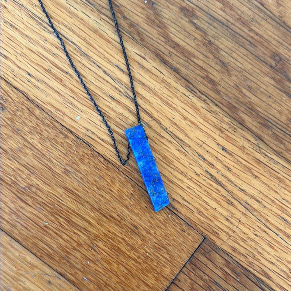 Blue Pendant Necklace